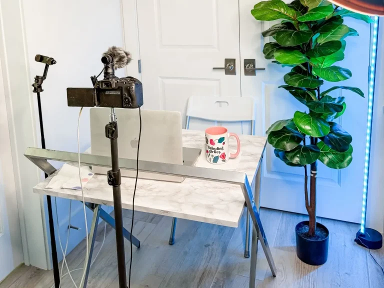 Victoria's Recording Setup - Blog Branding Mistakes
