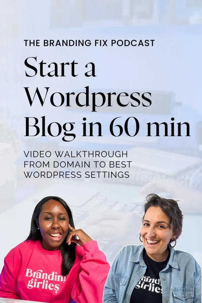 Start a Blog in 60 Minutes, beginners checklist