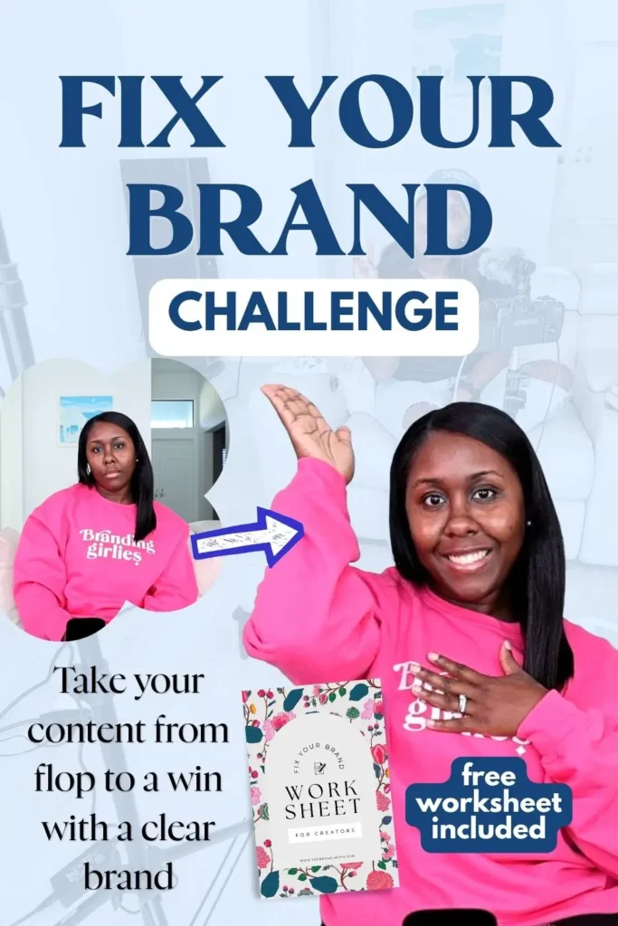 fix your brand challenge